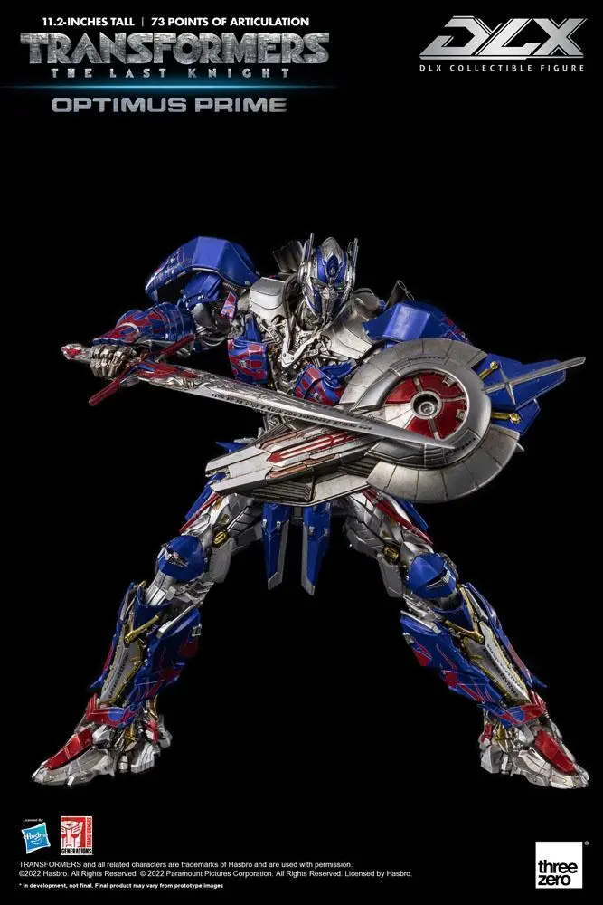 Transformers: The Last Knight DLX Action Figure 1/6 Optimus Prime 28 cm product photo