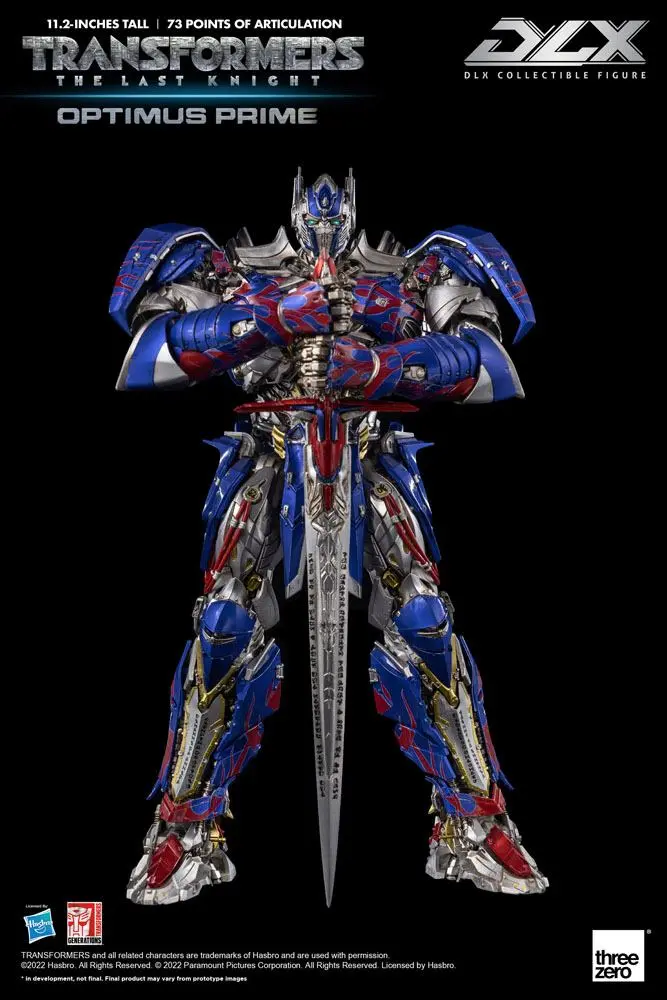 Transformers: The Last Knight DLX Action Figure 1/6 Optimus Prime 28 cm product photo