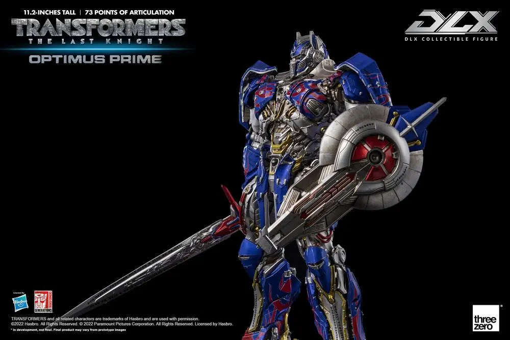 Transformers: The Last Knight DLX Action Figure 1/6 Optimus Prime 28 cm product photo