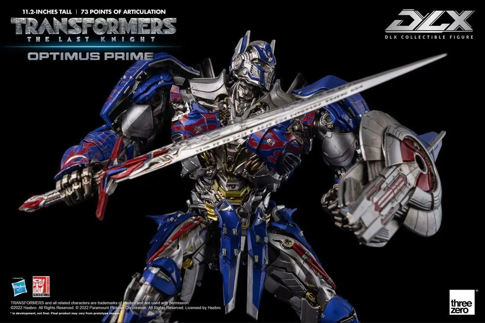 Transformers: The Last Knight DLX Action Figure 1/6 Optimus Prime 28 cm product photo