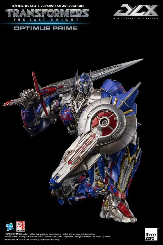 Transformers: The Last Knight DLX Action Figure 1/6 Optimus Prime 28 cm product photo