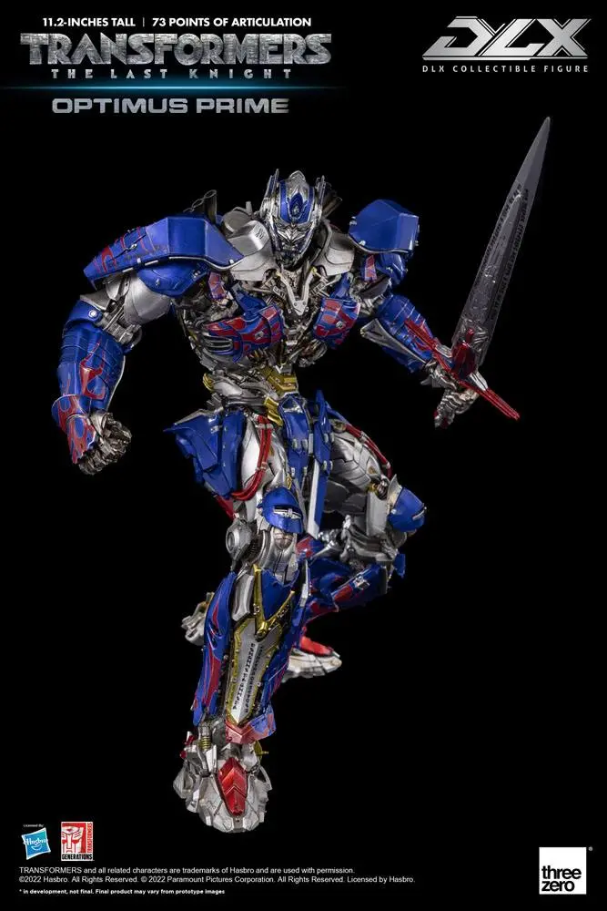 Transformers: The Last Knight DLX Action Figure 1/6 Optimus Prime 28 cm product photo