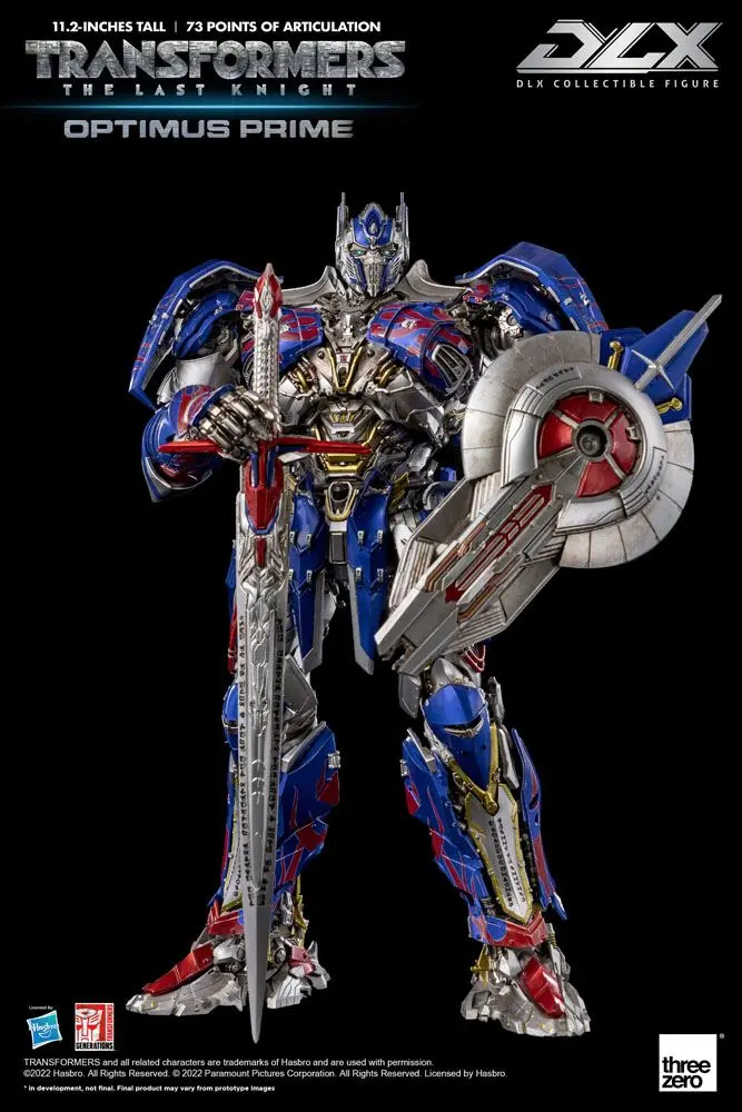 Transformers: The Last Knight DLX Action Figure 1/6 Optimus Prime 28 cm product photo