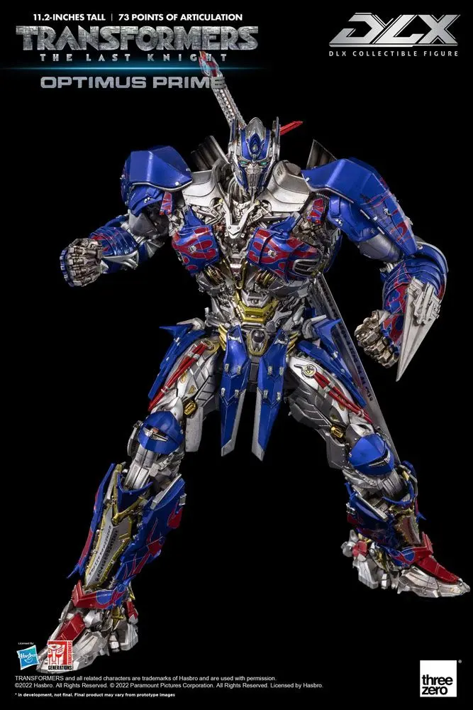 Transformers: The Last Knight DLX Action Figure 1/6 Optimus Prime 28 cm product photo