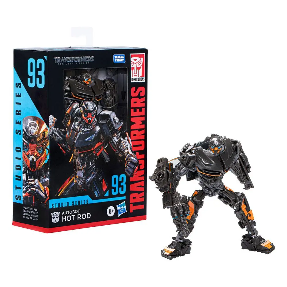 Transformers: The Last Knight Generations Studio Series Deluxe Class Action Figure Autobod Hot Rod 11 cm product photo