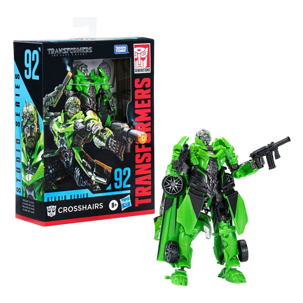 Transformers: The Last Knight Generations Studio Series Deluxe Class Action Figure Crosshairs 11 cm product photo