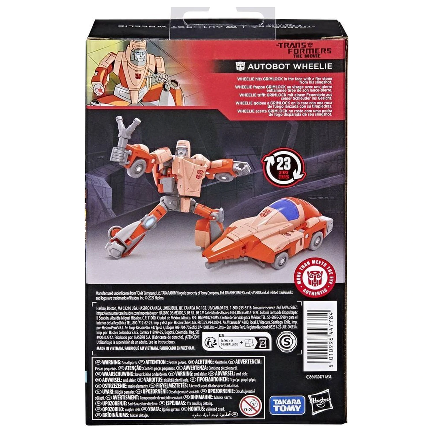 Transformers The Movie Autobot Wheelie figure 11,4cm product photo