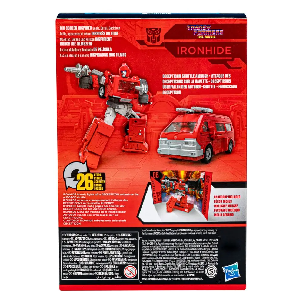 Transformers: The Movie Generations Studio Series Voyager Class Action Figure Ironhide 17 cm product photo