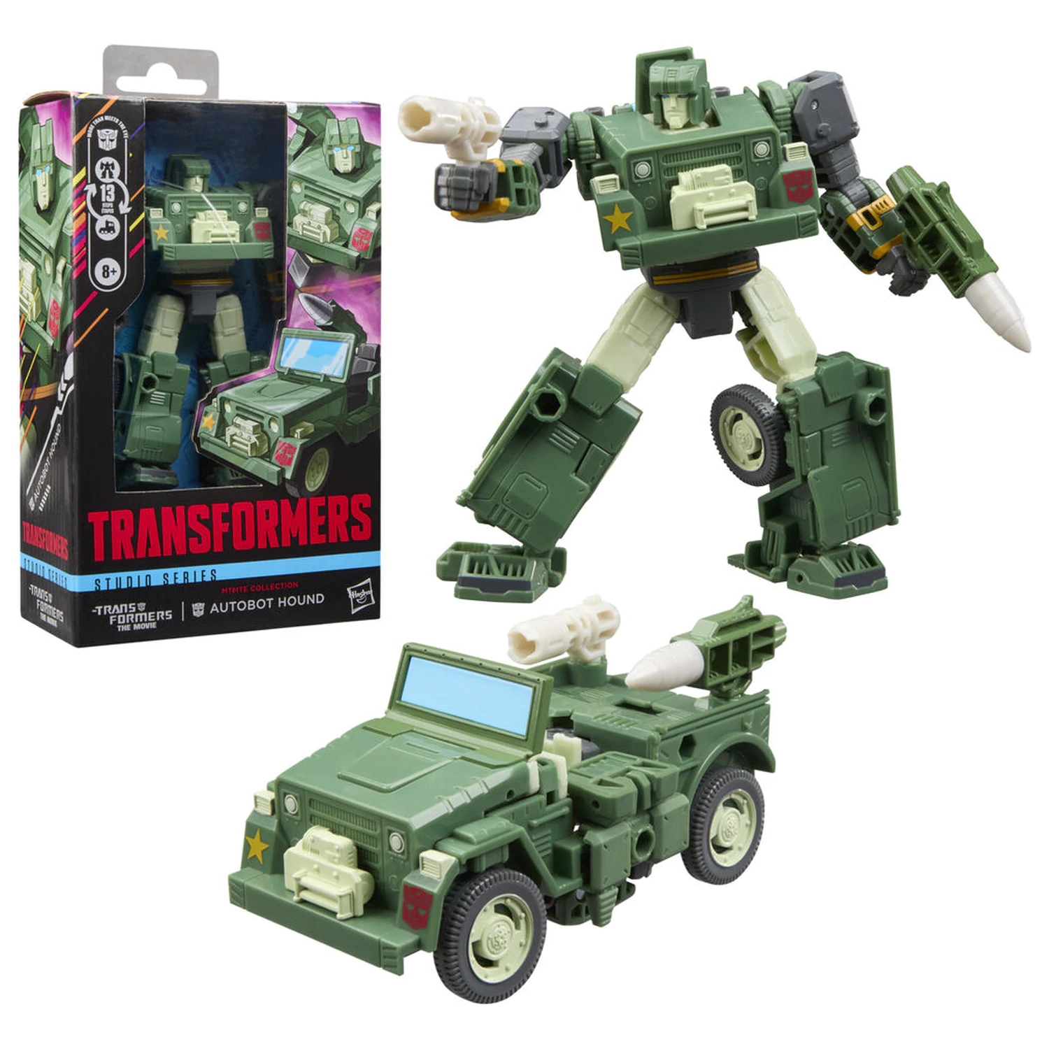 Transformers The Movie Studio Series Autobot Hound figure 14cm product photo