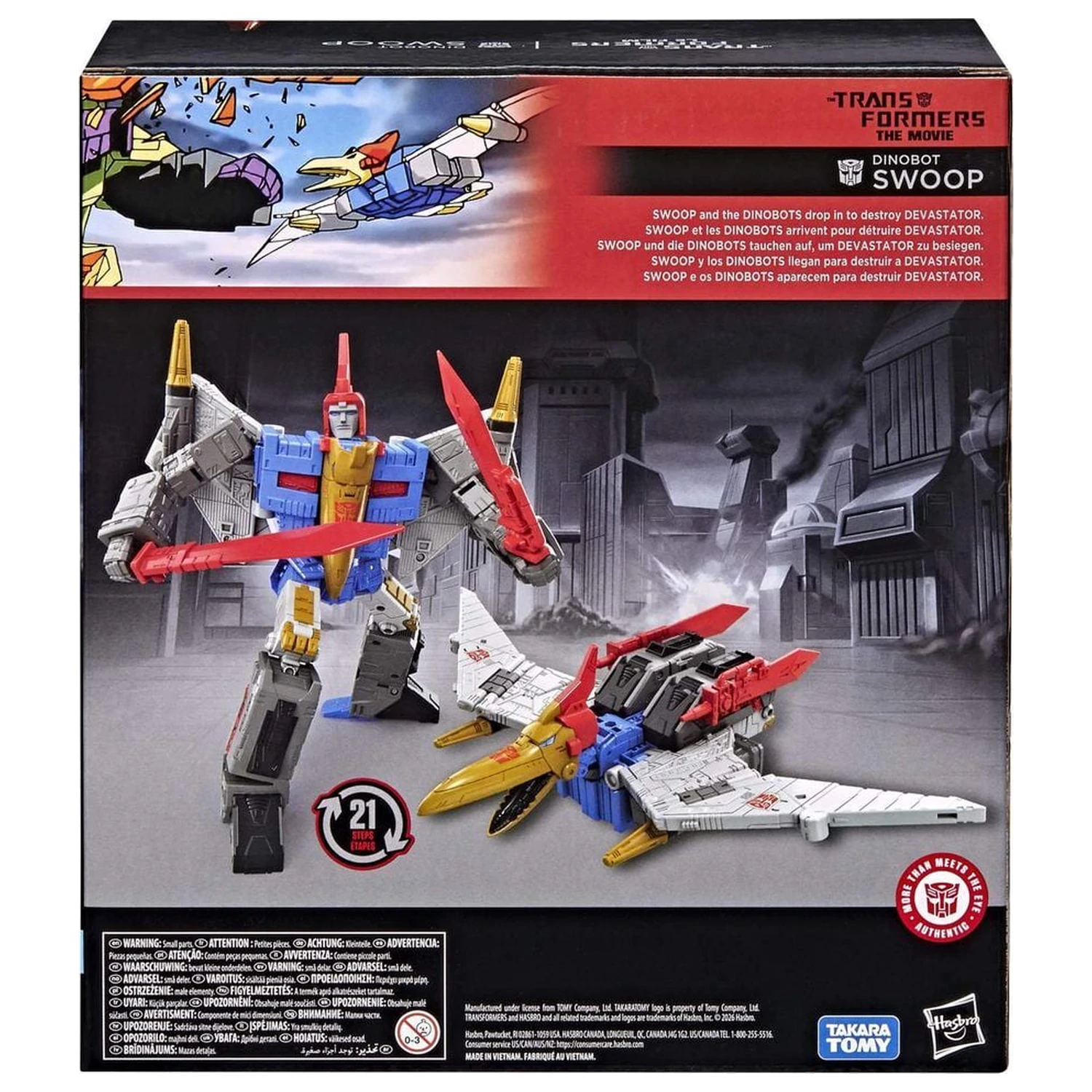 Transformers The Movie Studio Series Dinobot Swoop figure 21cm product photo