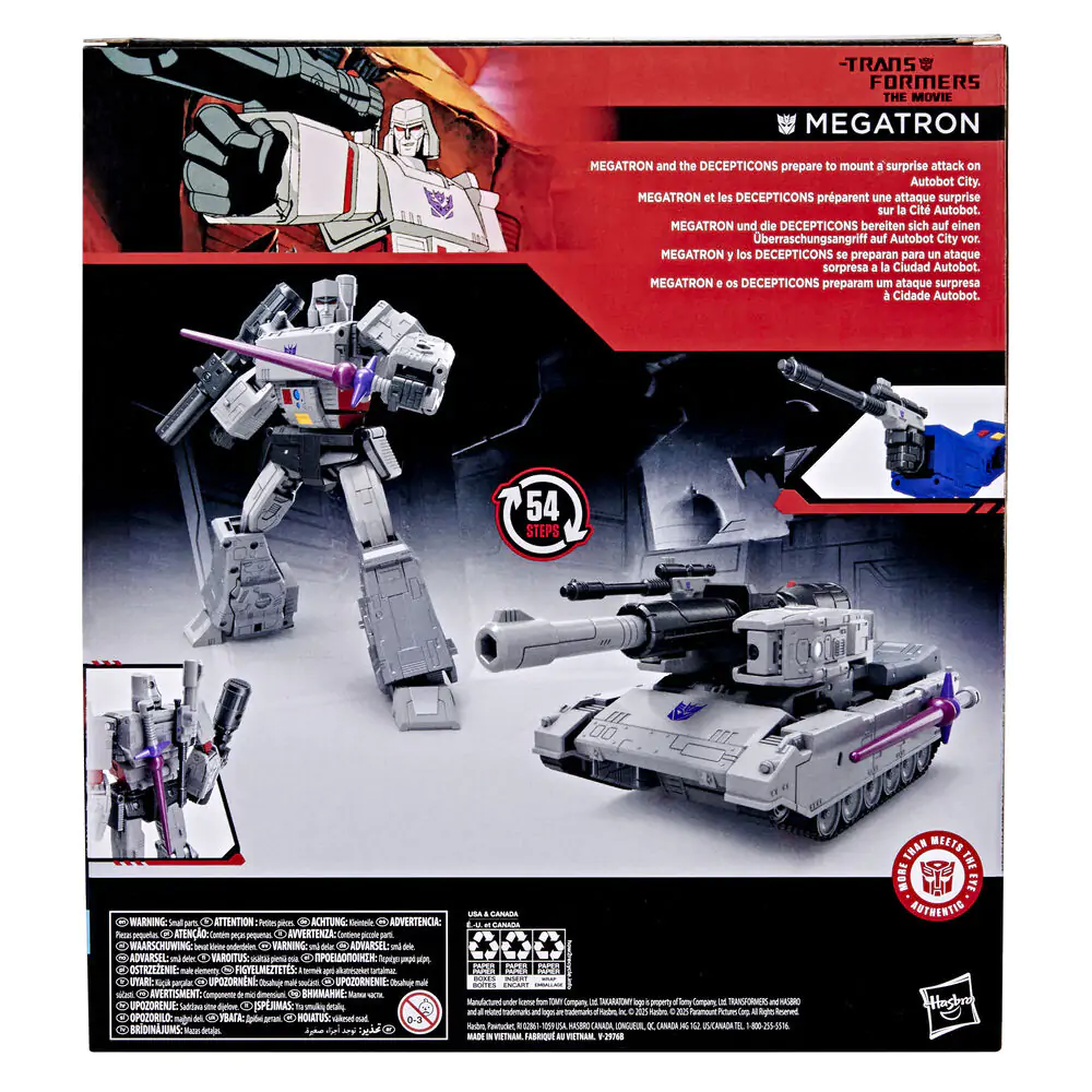 Transformers the Movie Studio Series Megatron figure 21,5cm product photo