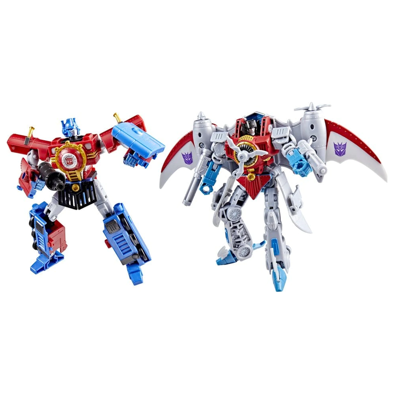 Transformers Timelines Hearts of Steel Comic Edition Action Figures Optimus Prime & Starscream 14 cm product photo