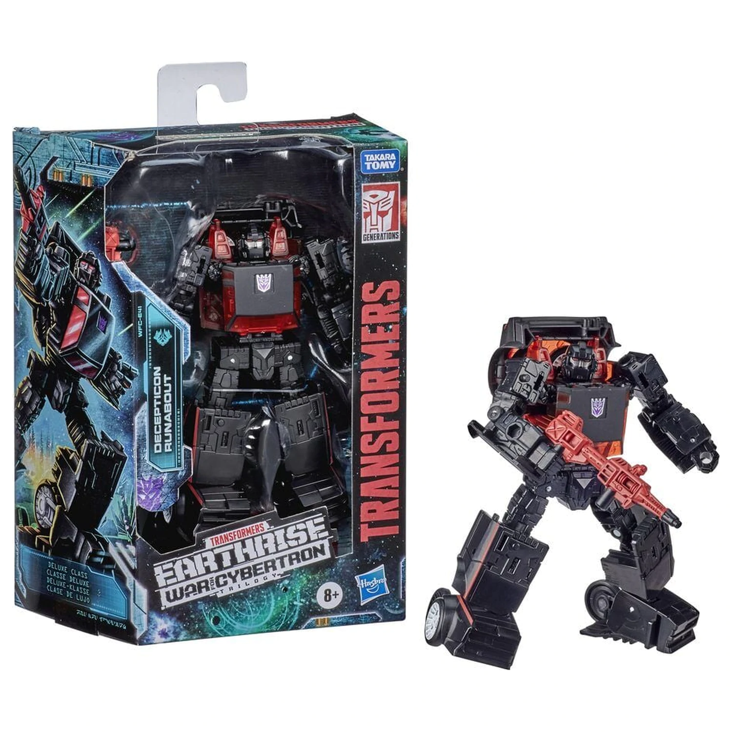 Transformers - Transformers Earthrise War For Cybertron Trilogy Decepticon Ronabout figure14cm product photo