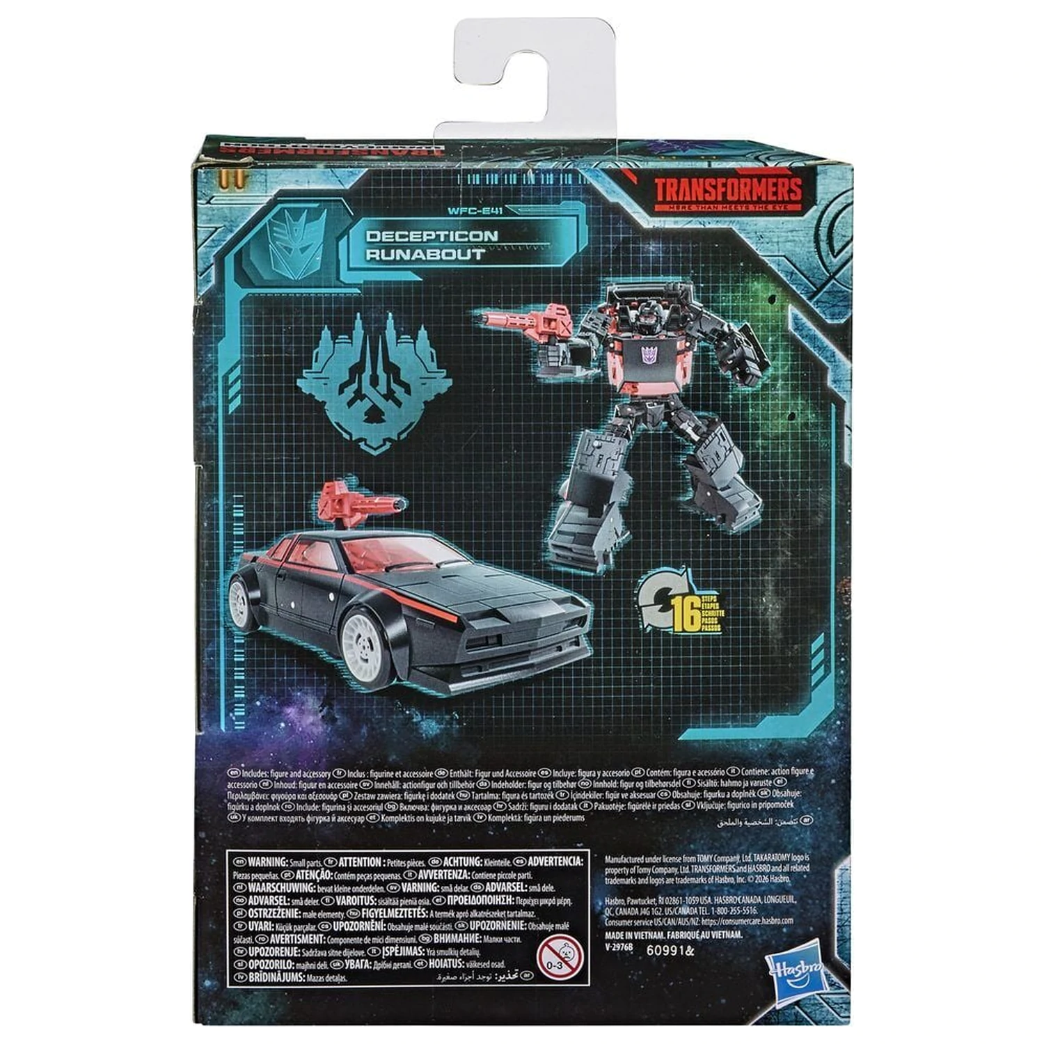 Transformers - Transformers Earthrise War For Cybertron Trilogy Decepticon Ronabout figure14cm product photo