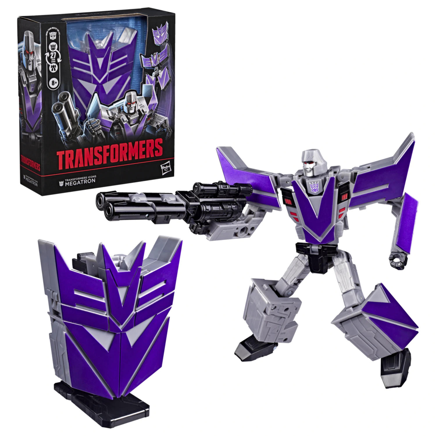 Transformers - Transformers Icons Megatron figure 17cm product photo