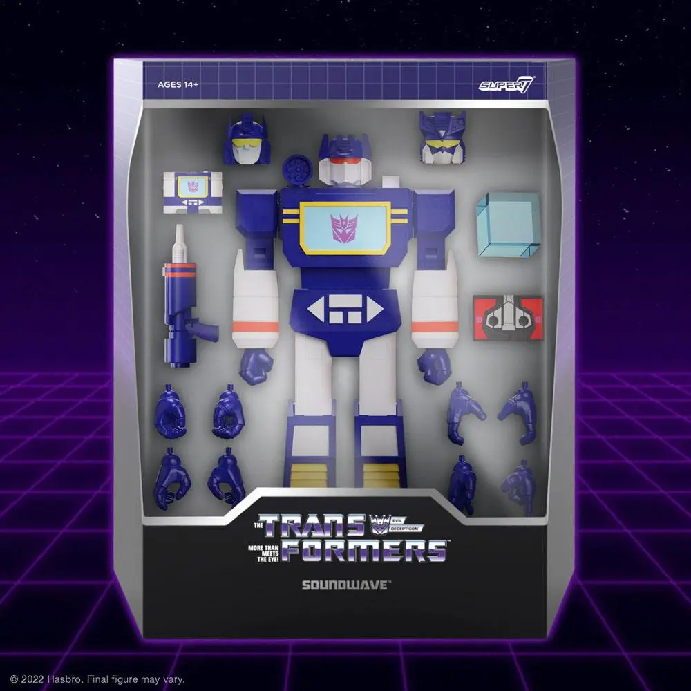 Transformers Ultimates Action Figure Soundwave G1 18 cm termékfotó