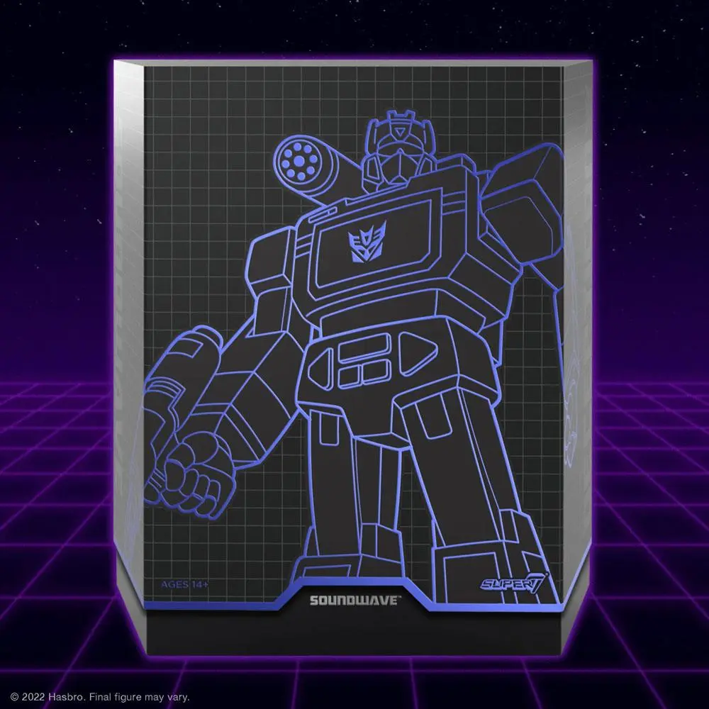 Transformers Ultimates Action Figure Soundwave G1 18 cm termékfotó