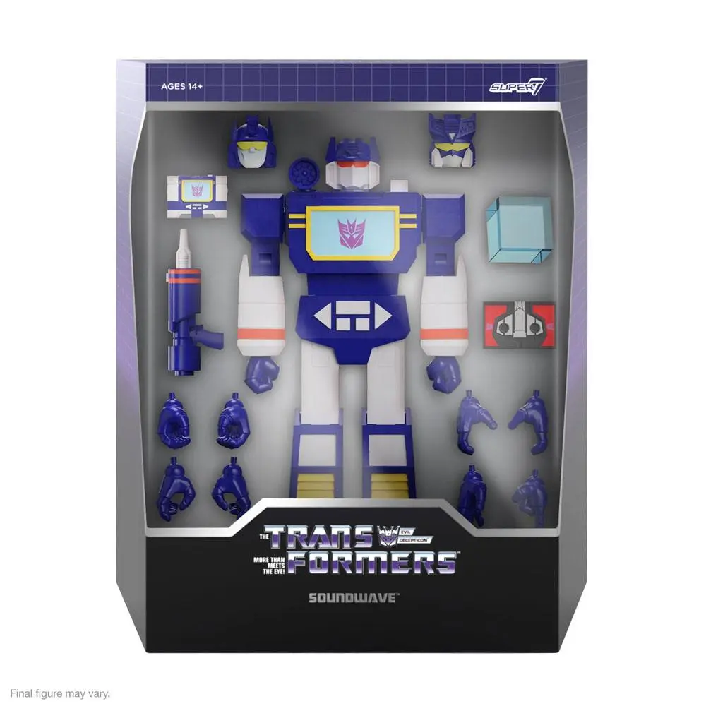 Transformers Ultimates Action Figure Soundwave G1 18 cm termékfotó