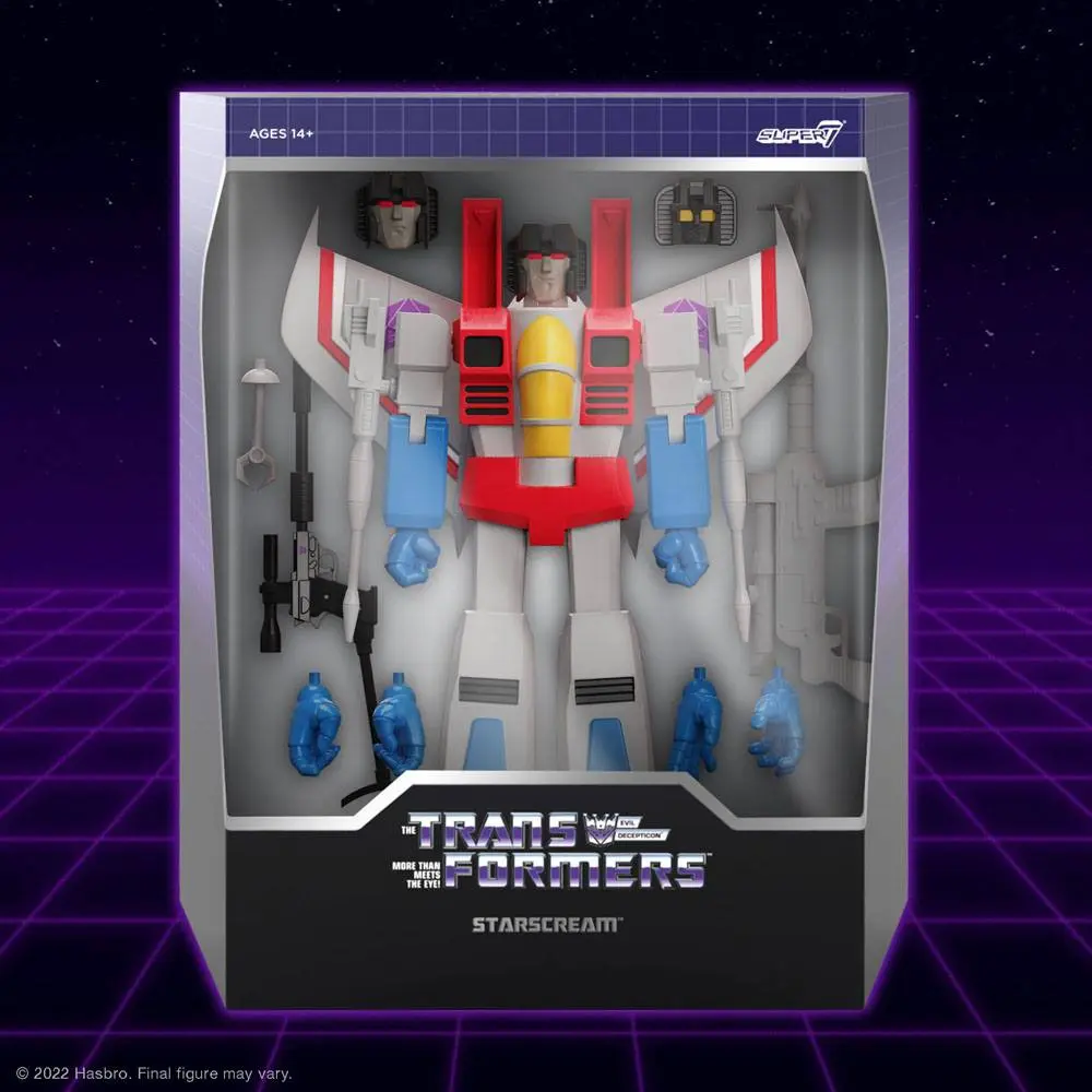 Transformers Ultimates Action Figure Starscream G1 18 cm termékfotó