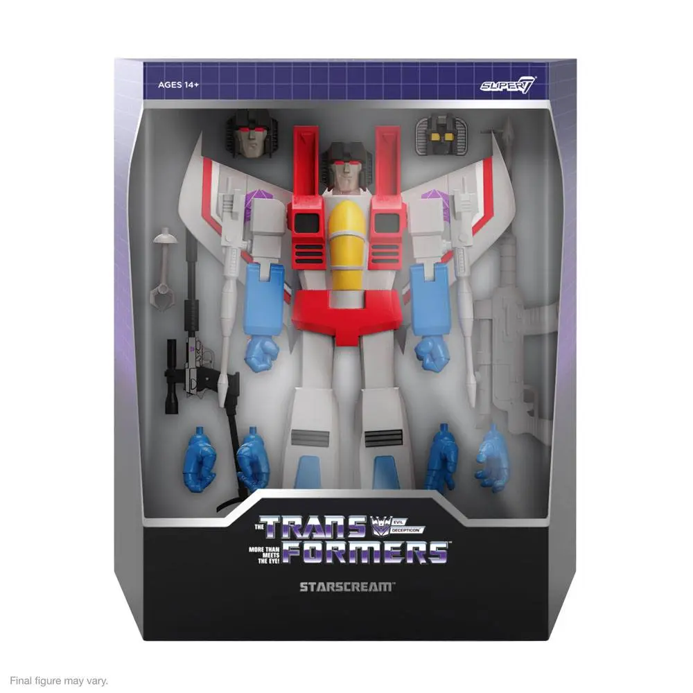 Transformers Ultimates Action Figure Starscream G1 18 cm termékfotó