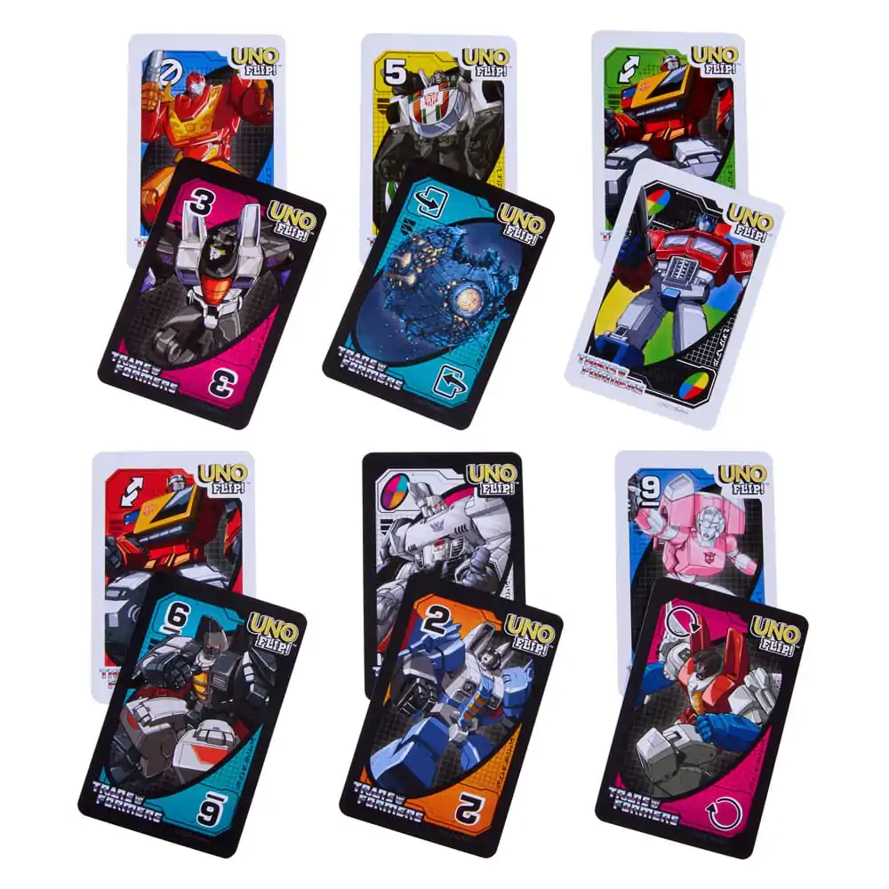 Transformers UNO Flip! Card Game product photo