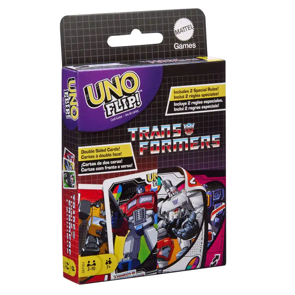 Transformers UNO Flip! Card Game product photo