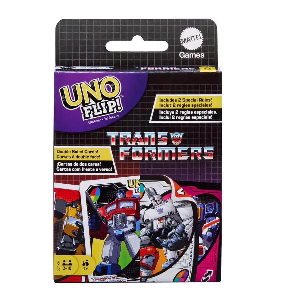 Transformers UNO Flip! Card Game product photo