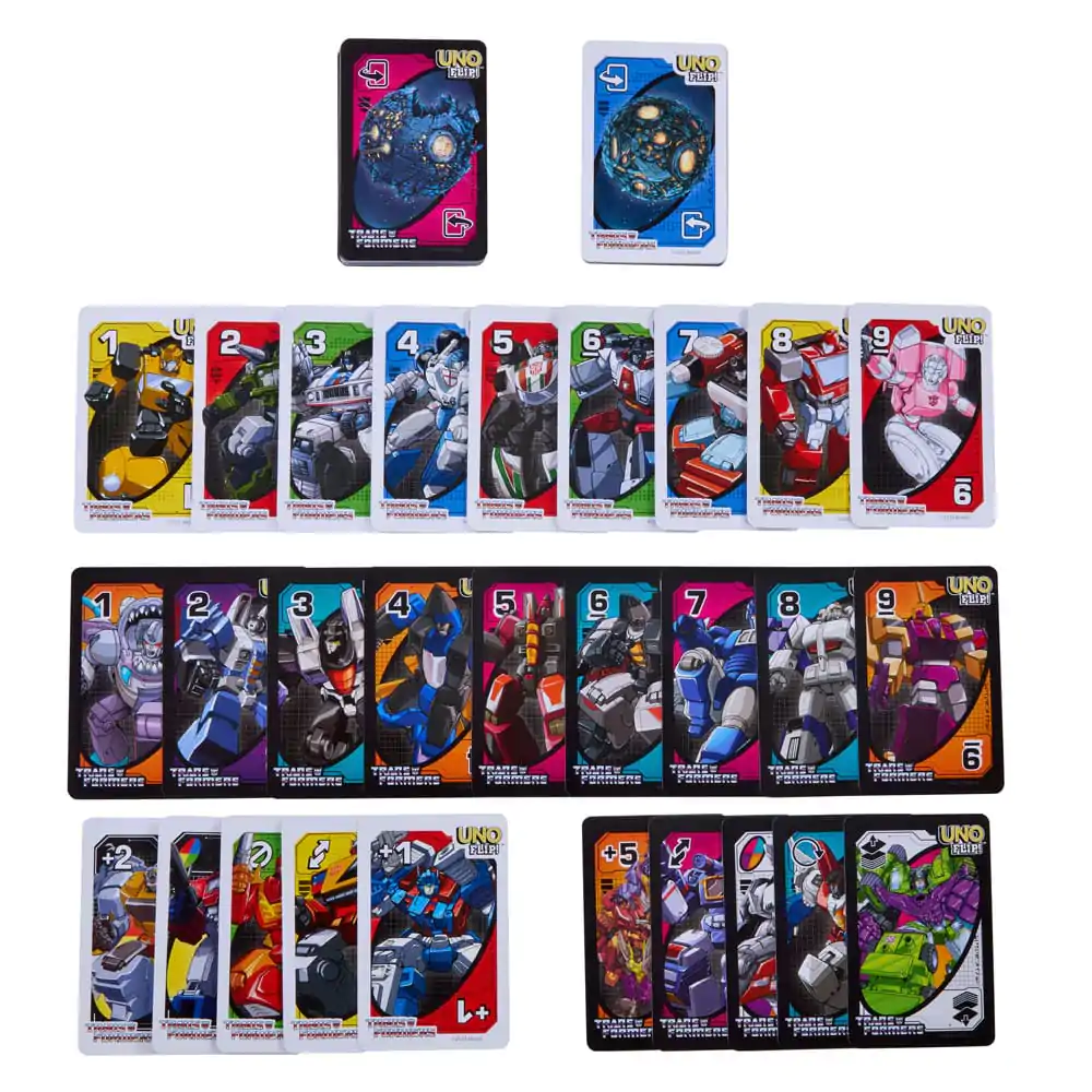 Transformers UNO Flip! Card Game product photo