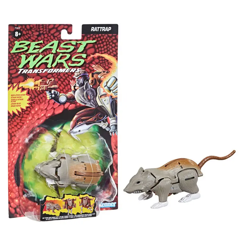 Transformers Vintage Beast War Rattrap figure product photo