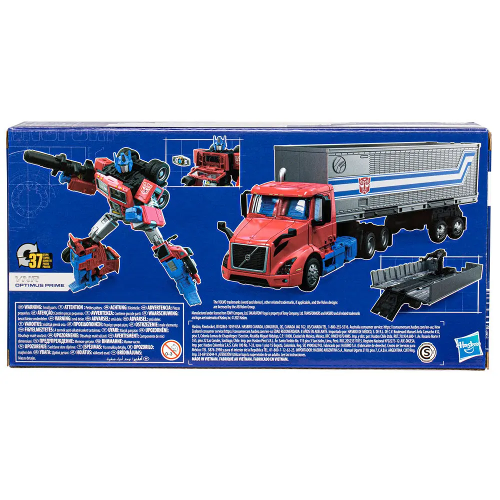 Transformers Volvo VNR Optimus Prime figure 17cm product photo