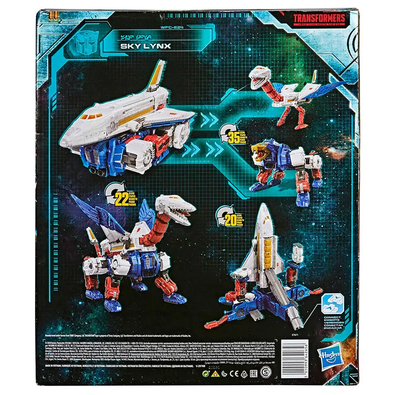 Transformers War For Cybertron Earthrise Autobot Sky Lynx figure product photo
