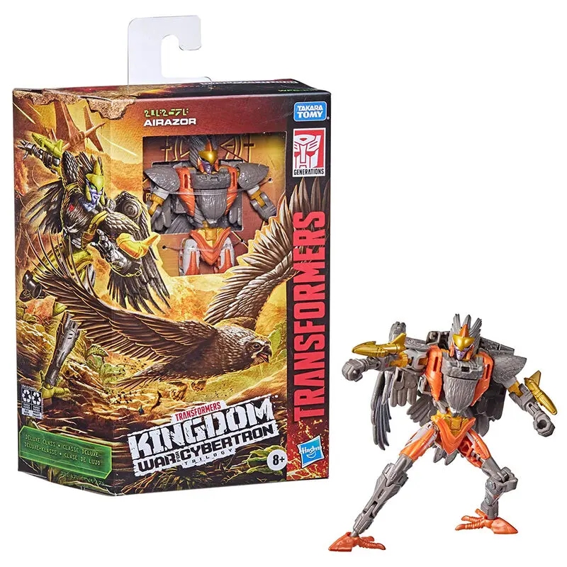 Transformers War For Cybertron Kingdom Airazor figure 14cm product photo