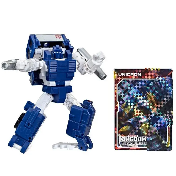Transformers War For Cybertron Kingdom Autobot Pipes figure 14cm product photo
