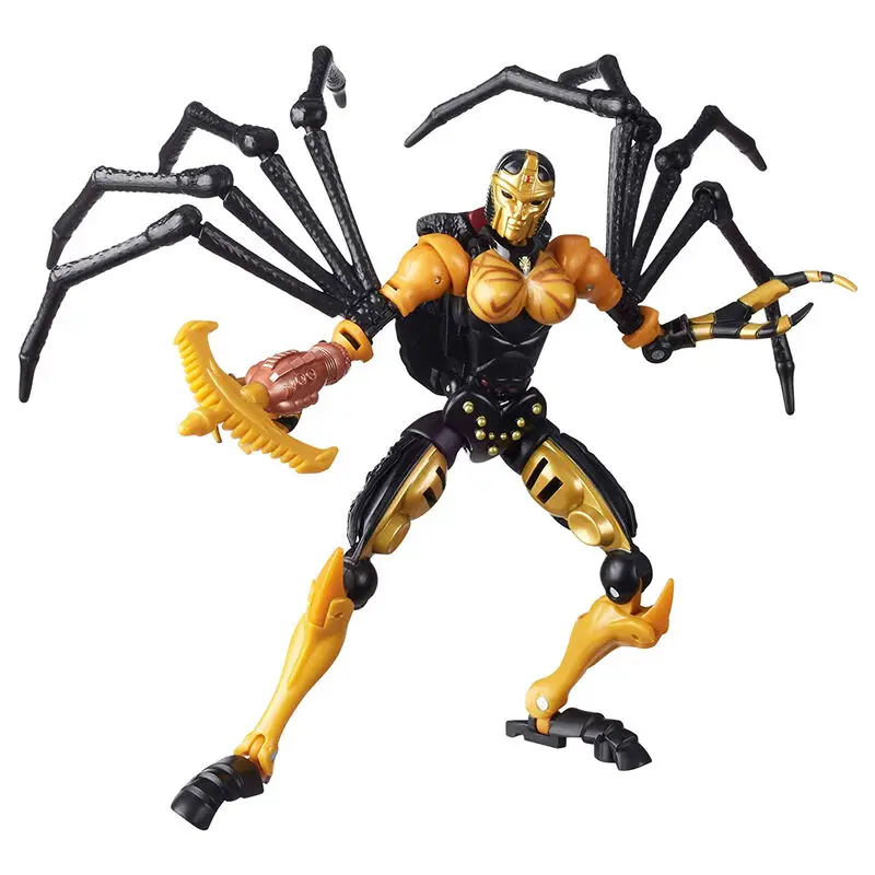 Transformers War For Cybertron Kingdom Black Arachnia figure 14cm product photo