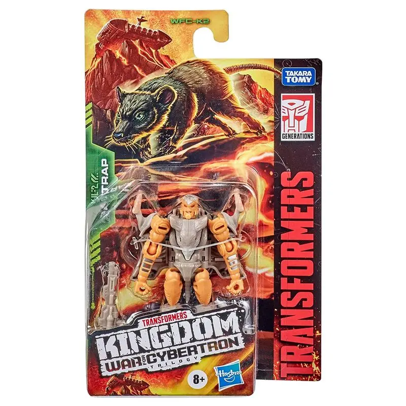 Transformers War for Cybertron Kingdom Core Class Rattrap figure 10cm product photo