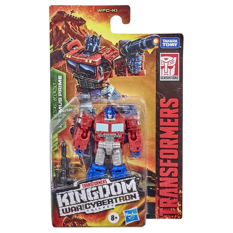 Transformers War For Cybertron Kingdom Core Class Series Optimus Prime figure 10cm product photo