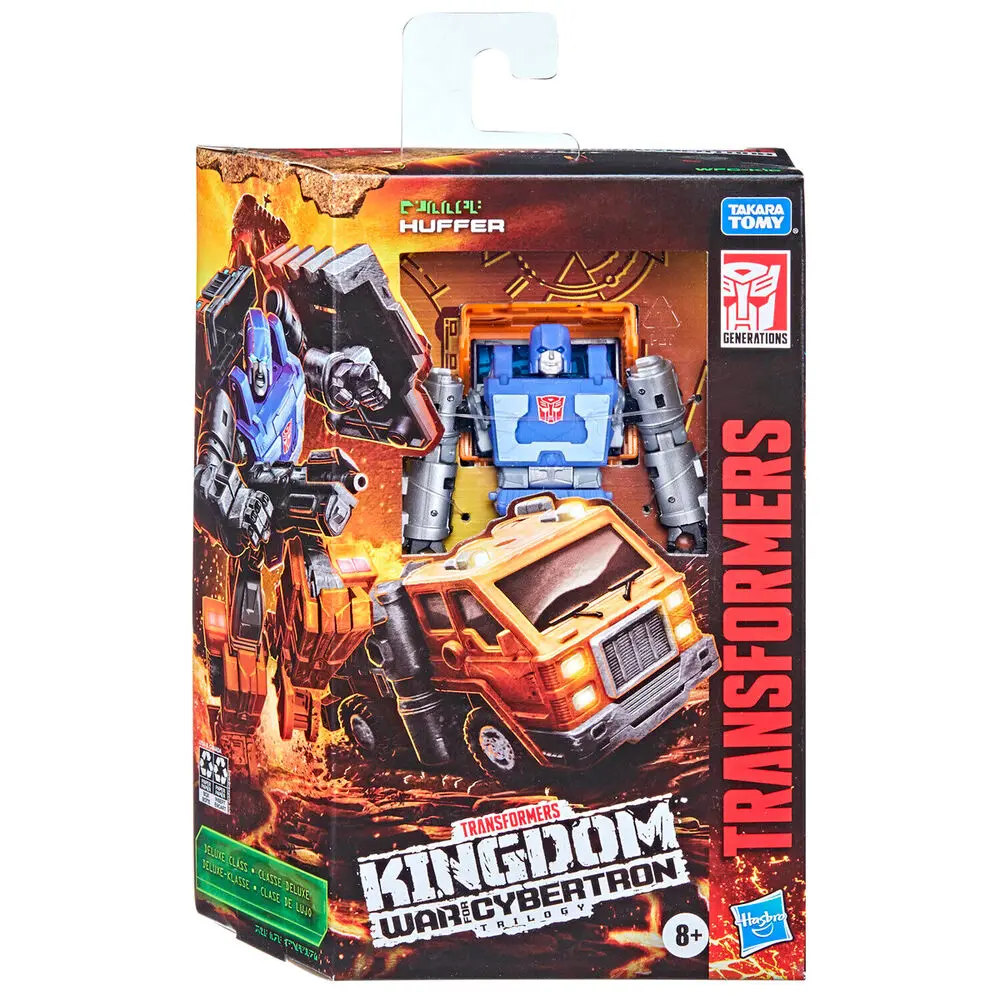 Transformers War For Cybertron Kingdom Huffer figure 14cm product photo