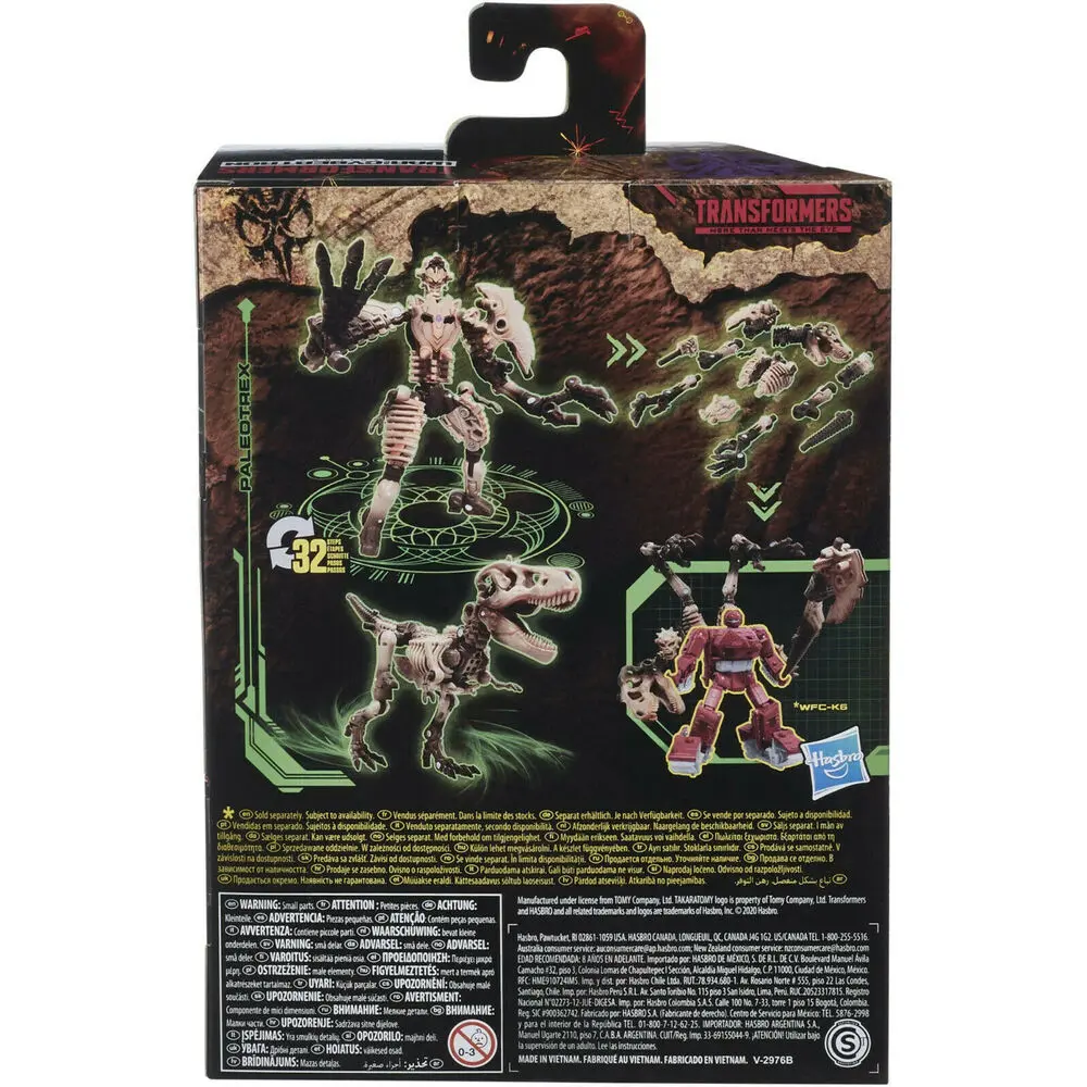Transformers War For Cybertron Kingdom Paleotrex  figure product photo