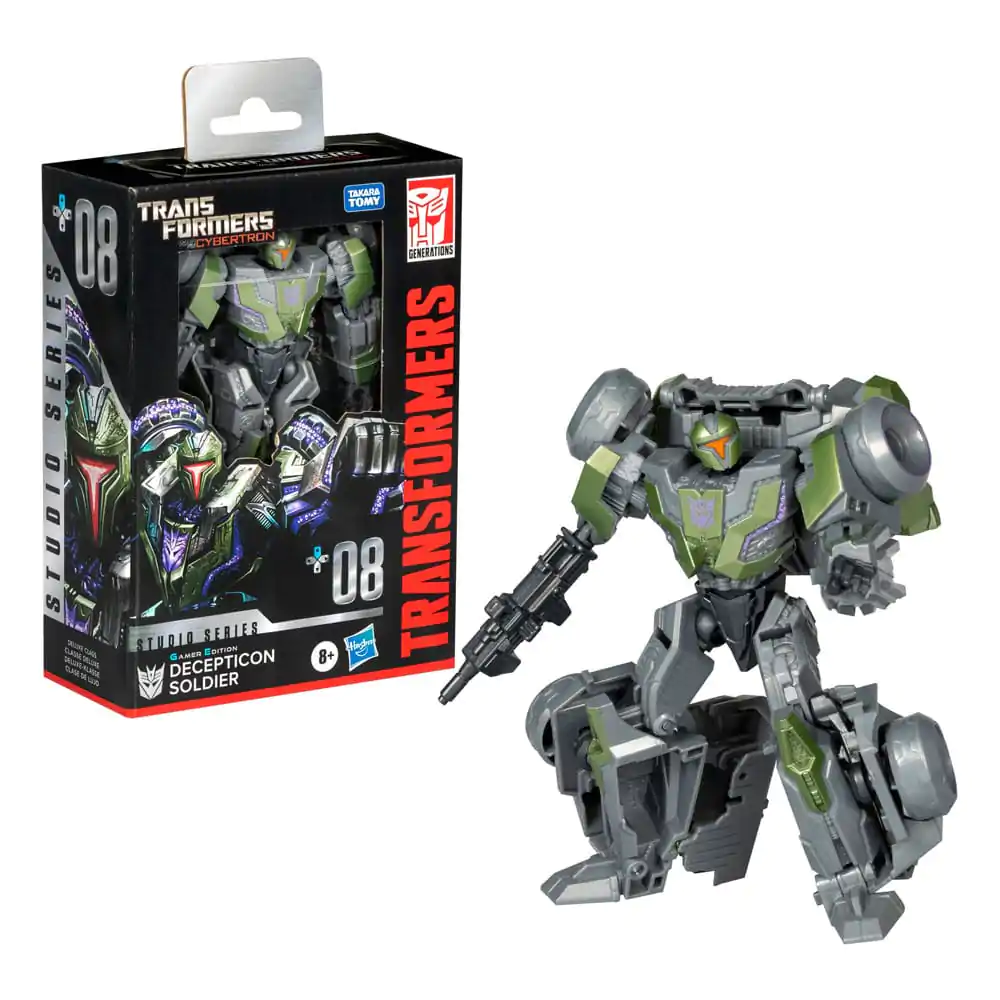 Transformers: War for Cybertron Studio Series Deluxe Class Action Figure Gamer Edition Sideswipe 11 cm product photo