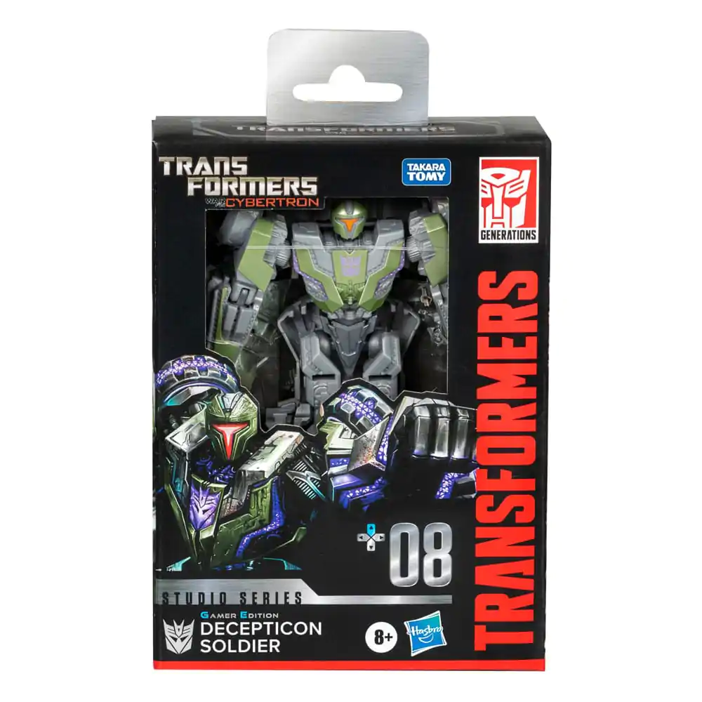 Transformers: War for Cybertron Studio Series Deluxe Class Action Figure Gamer Edition Sideswipe 11 cm product photo