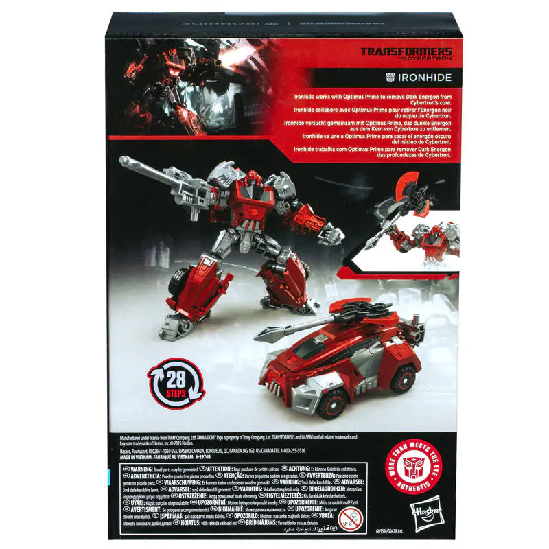 Transformers War for Cybertron Studio Series Ironhide figure 16cm product photo