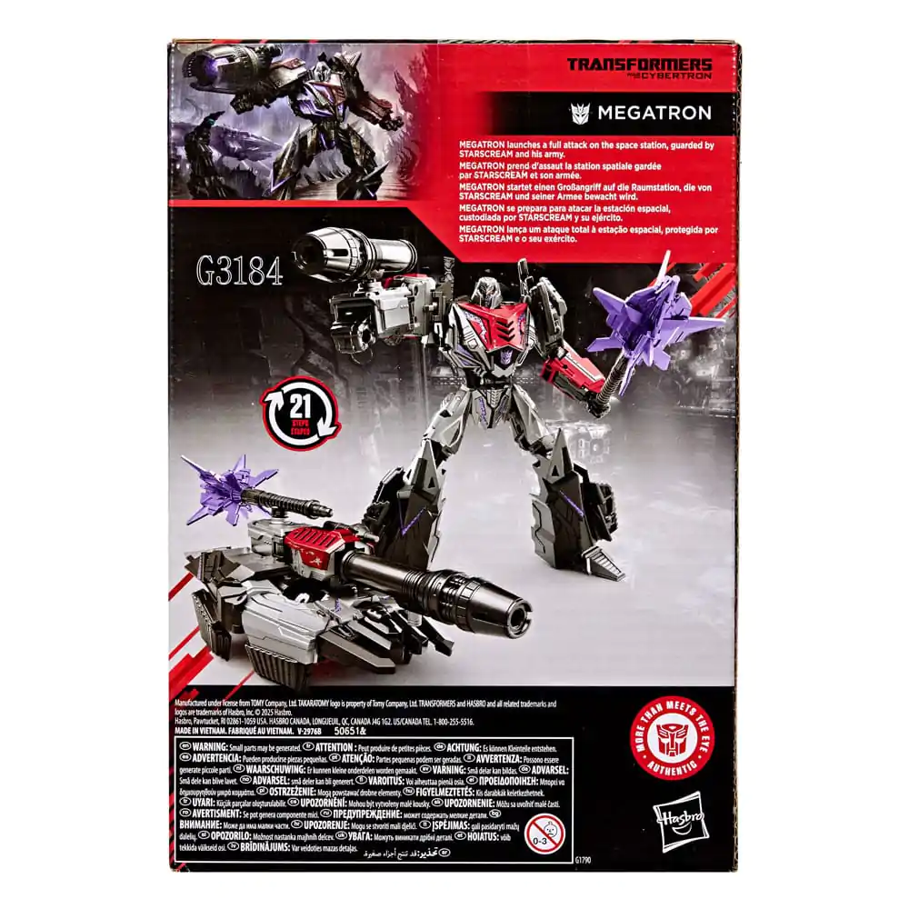 Transformers: War for Cybertron Studio Series Voyager Class Action Figure Megatron 16 cm product photo