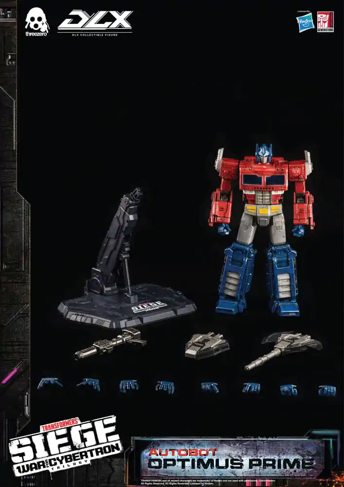 Transformers: War for Cybertron Trilogy DLX Action Figure 1/6 Optimus Prime 25 cm product photo