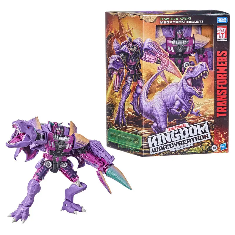 Transformers: War for Cybertron Trilogy Leader Trex Megatron Beast figure product photo