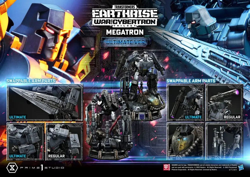 Transformers: War for Cybertron Trilogy Statue Megatron Ultimate Version 72 cm product photo