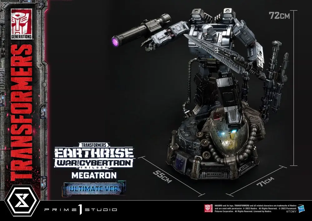 Transformers: War for Cybertron Trilogy Statue Megatron Ultimate Version 72 cm product photo
