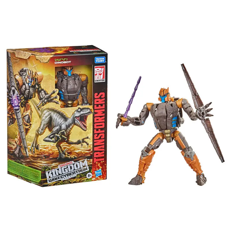 Transformers: War for Cybertron Trilogy Voyager Dinobot figure product photo