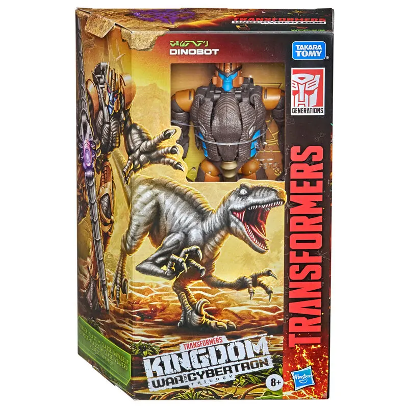 Transformers: War for Cybertron Trilogy Voyager Dinobot figure product photo