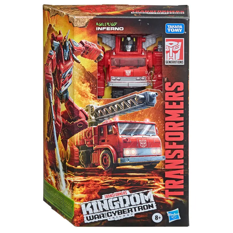 Transformers: War for Cybertron Trilogy Voyager Inferno figure product photo