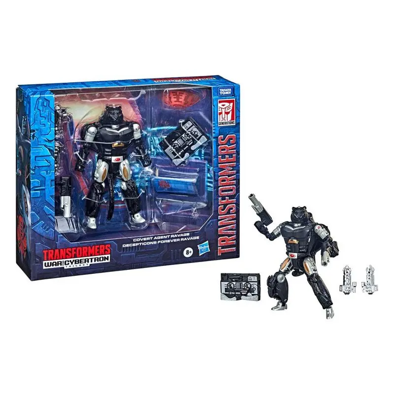 Beast Wars: Transformers WFC Deluxe Action Figures Covert Agent Ravage & Decepticon Forever Ravage product photo